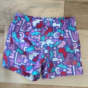 Colorful Abstract Patterned Shorts